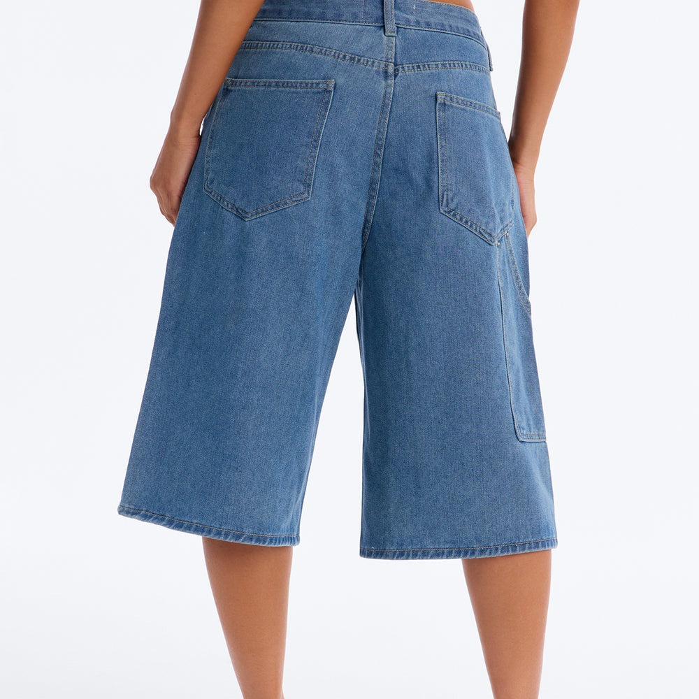 Above Average Utility Denim Jorts