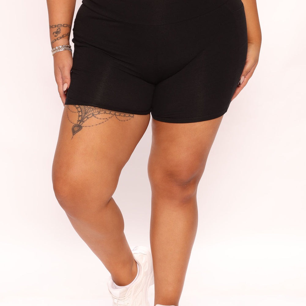 Abbey High Rise Biker Short