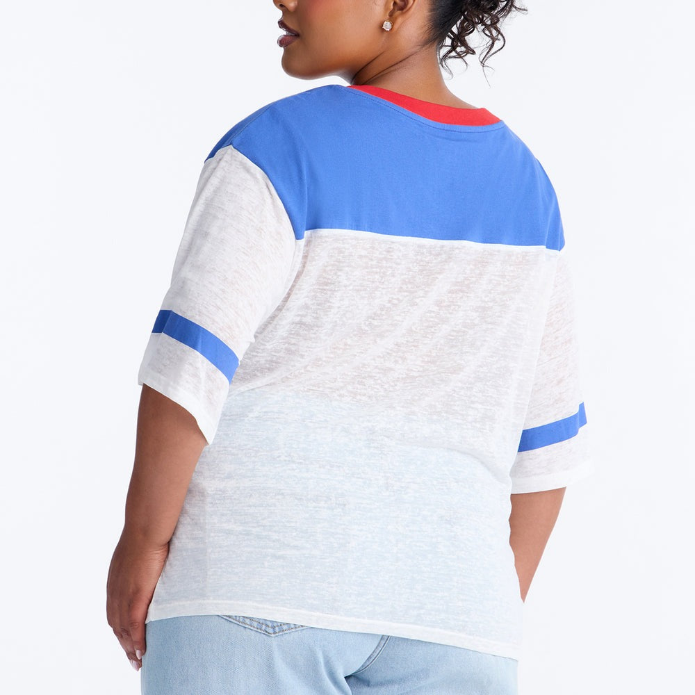 ACDC Burnout V-Neck Jersey