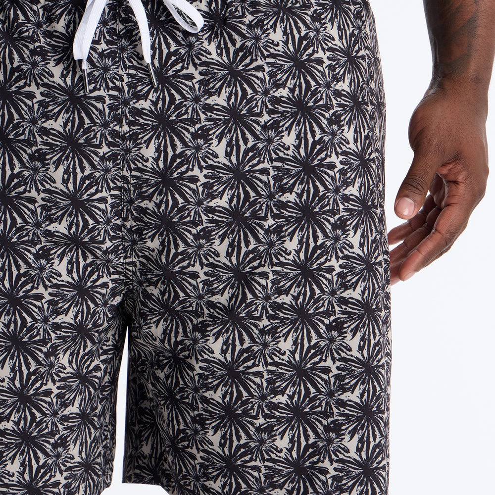 Abstract Savanna Floral Swim Trunk 7â3