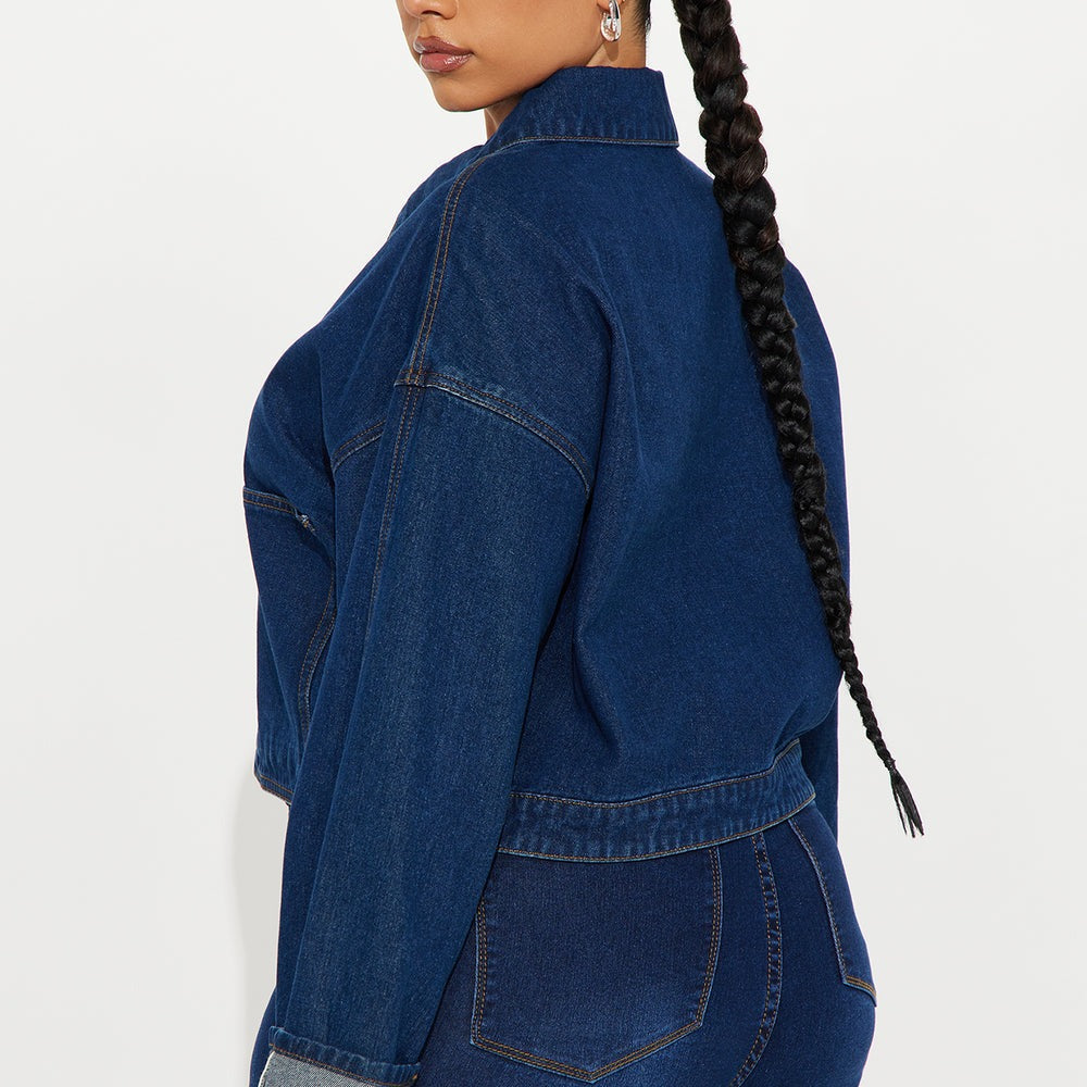 Adrian Cuffed Denim Jacket