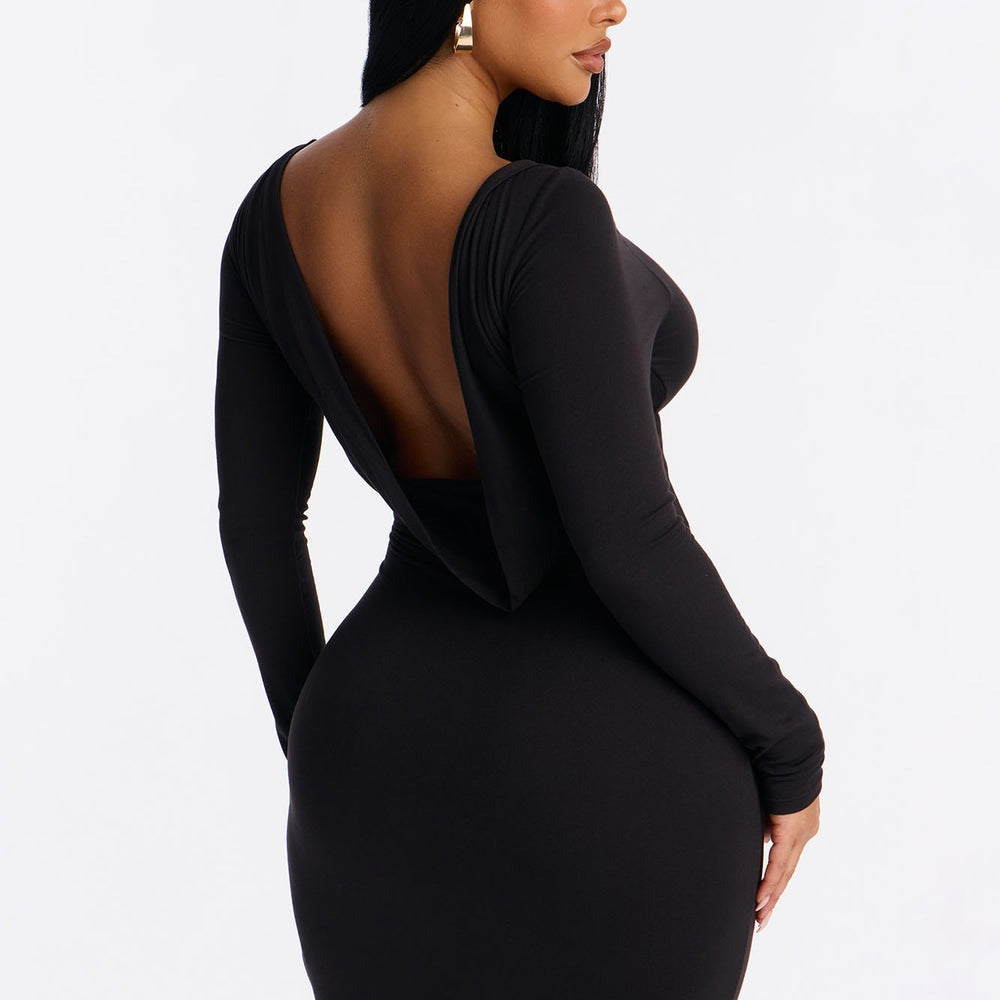 Alicia Backless Mini Dress