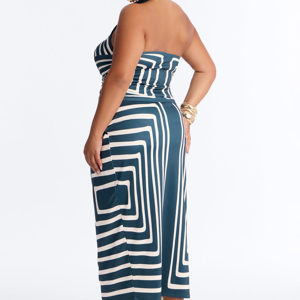 Alexia Wrap Skirt Set