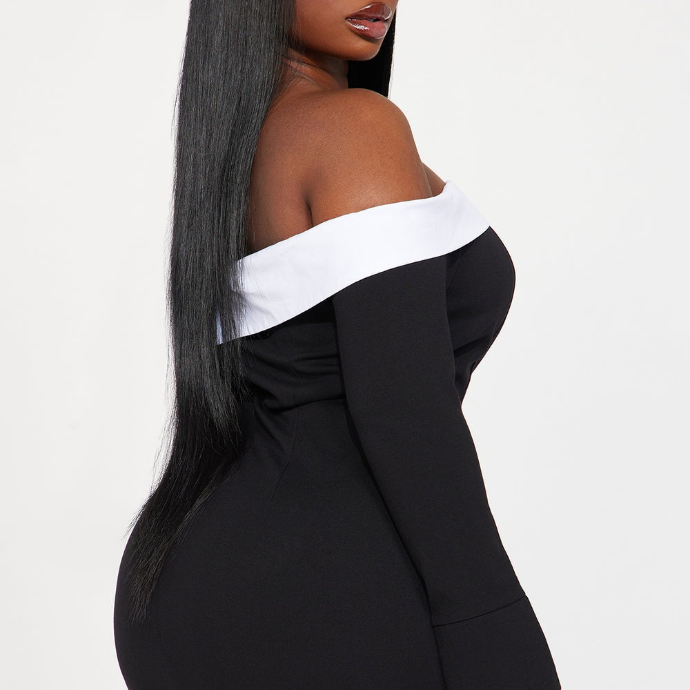 Alice Off Shoulder Mini Dress