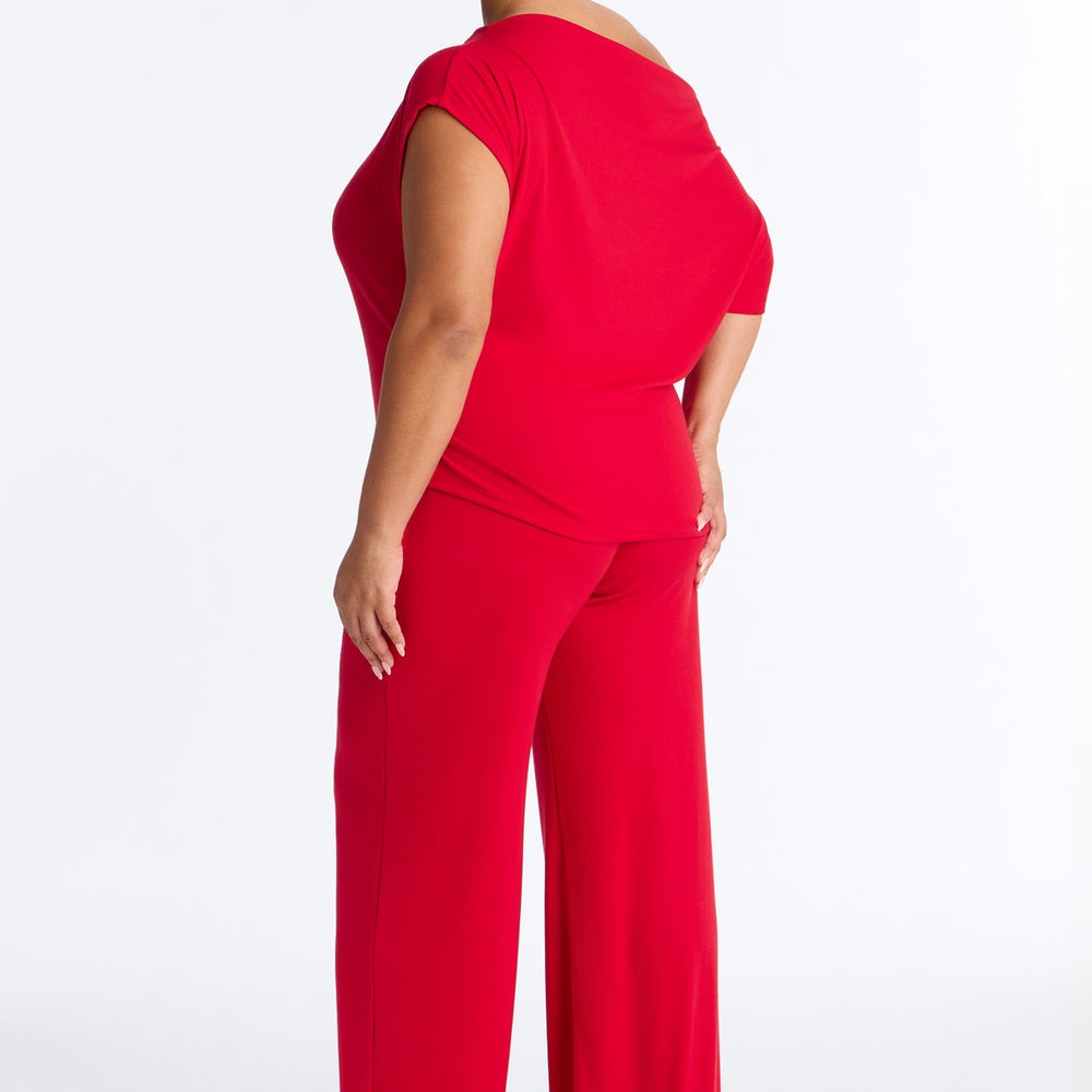 Alicia Off Shoulder Wide Leg Pant Set