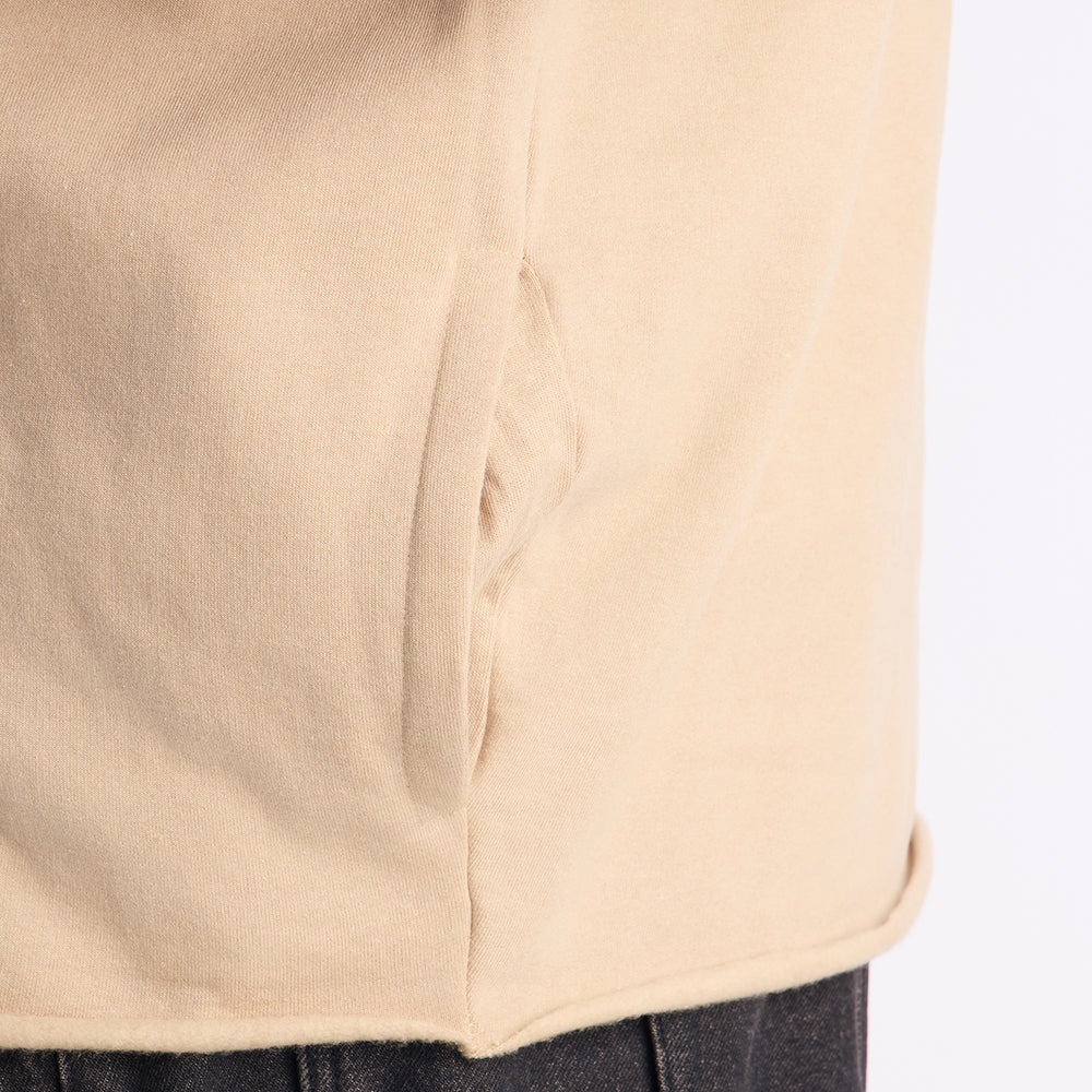 Aint A Saint Raw Hem Oversized Hoodie