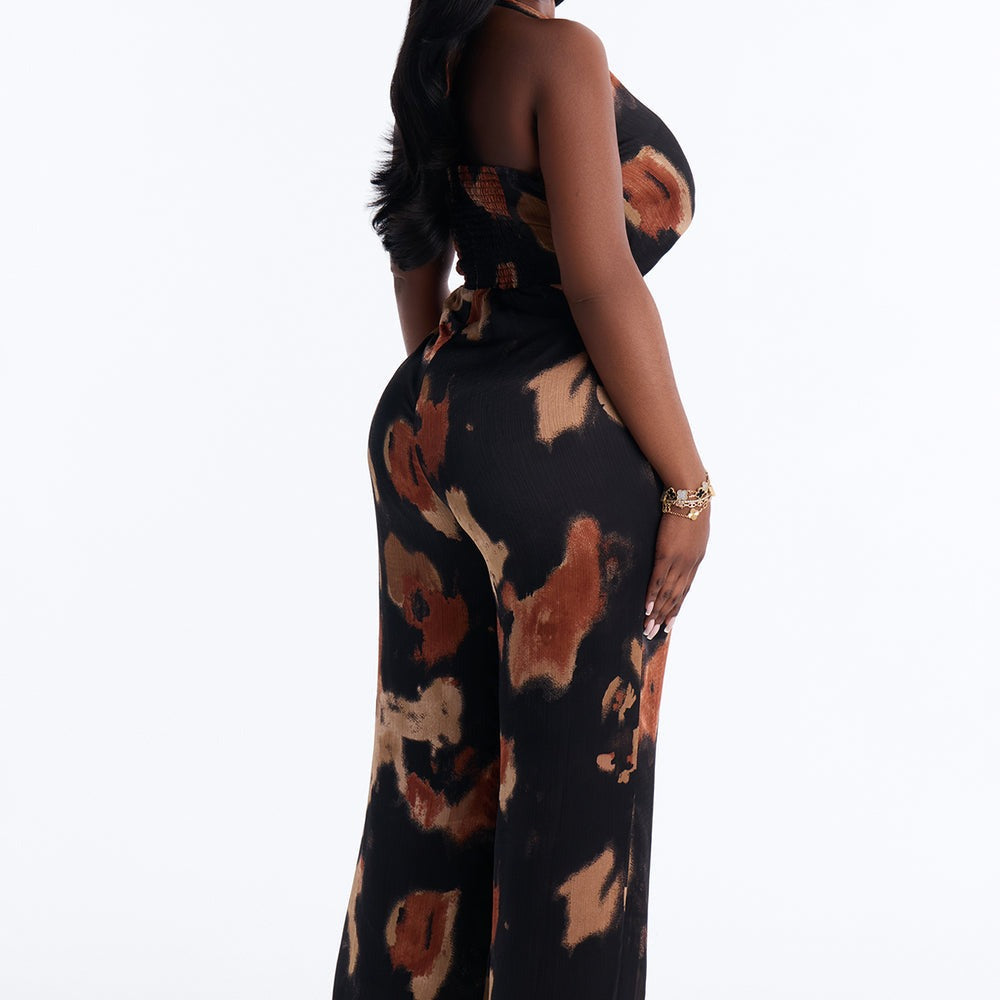 A Dose Of Fashion Satin Jumpsuit