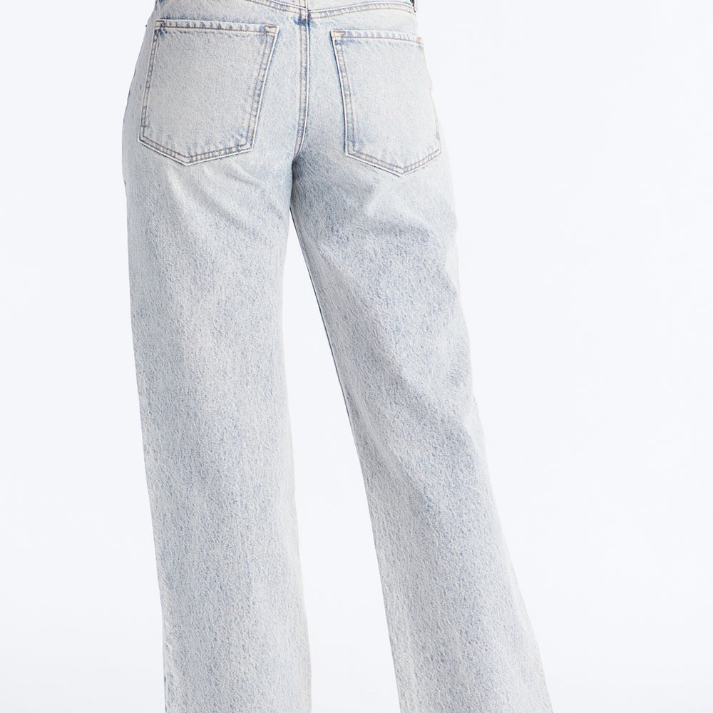 90s Classic Basic Non Stretch Straight Leg Jean