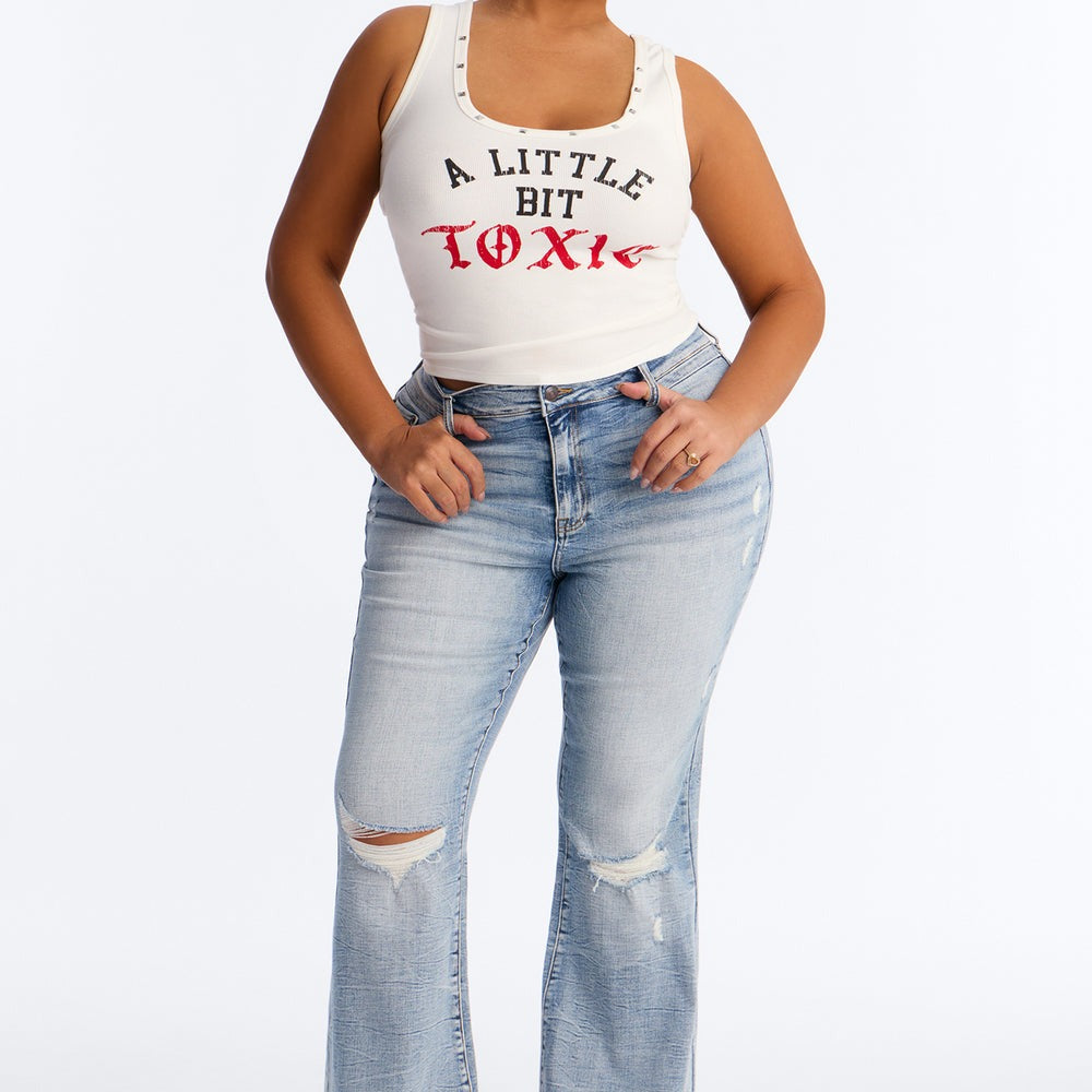 A Little Bit Toxic Studded Tank Top