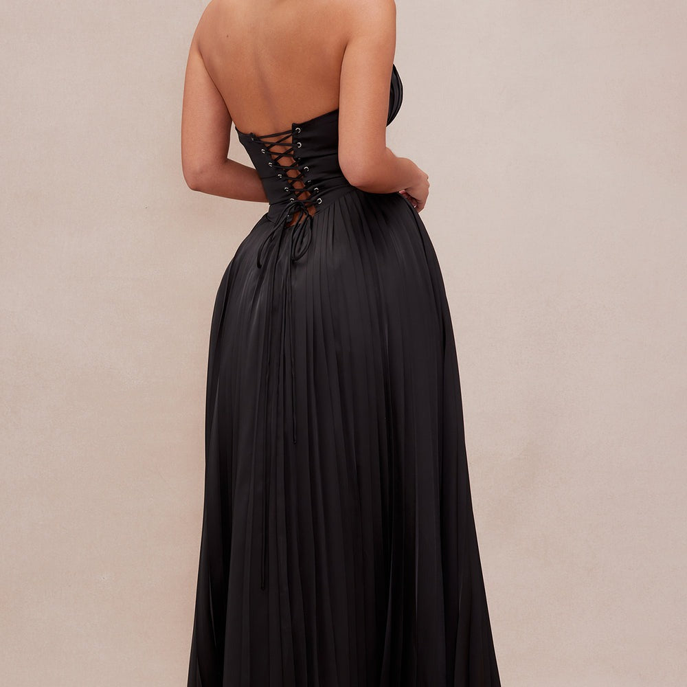 Addison Satin Gown