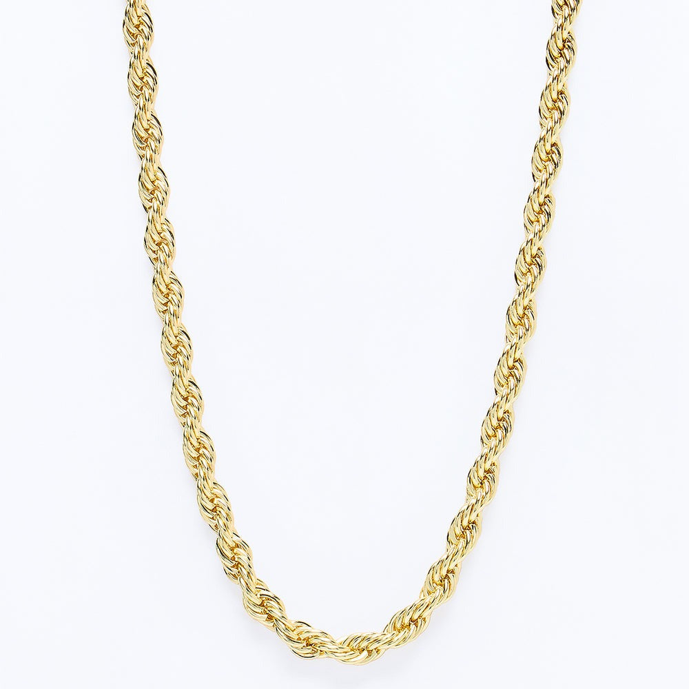 22â3 Rope Chain 7 MM Necklace