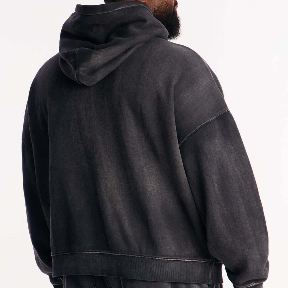 Acid Wash Oversized Heavyweight Hoodie