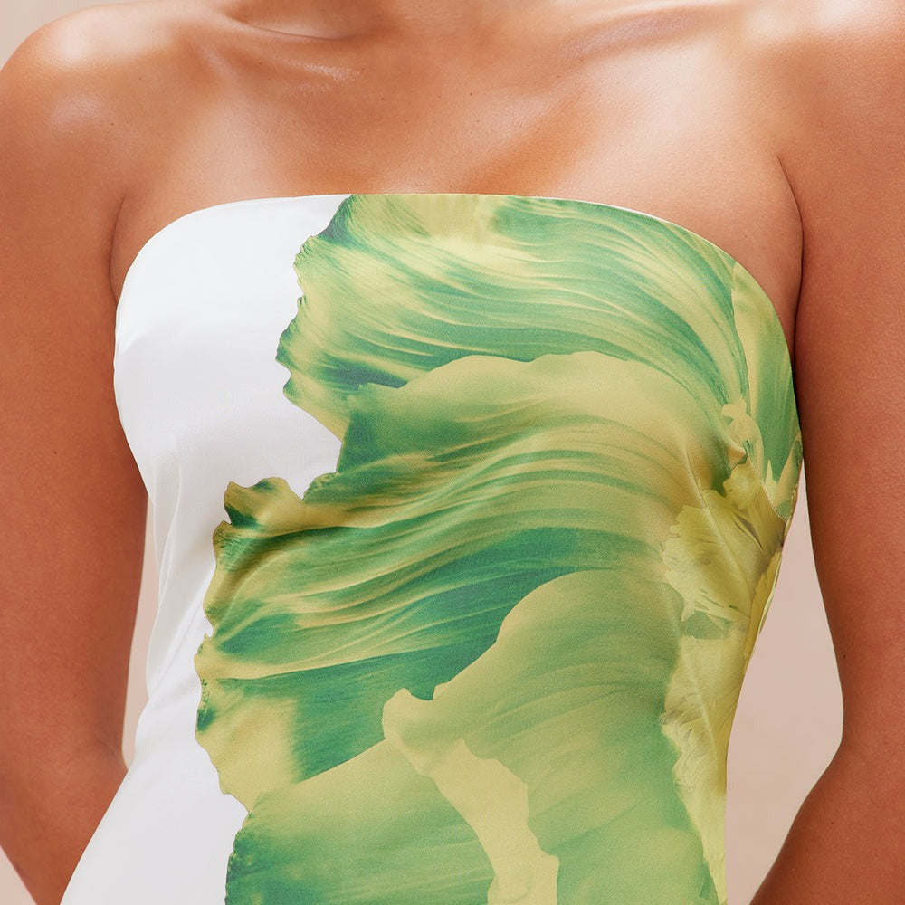 Alana Satin Maxi Dress