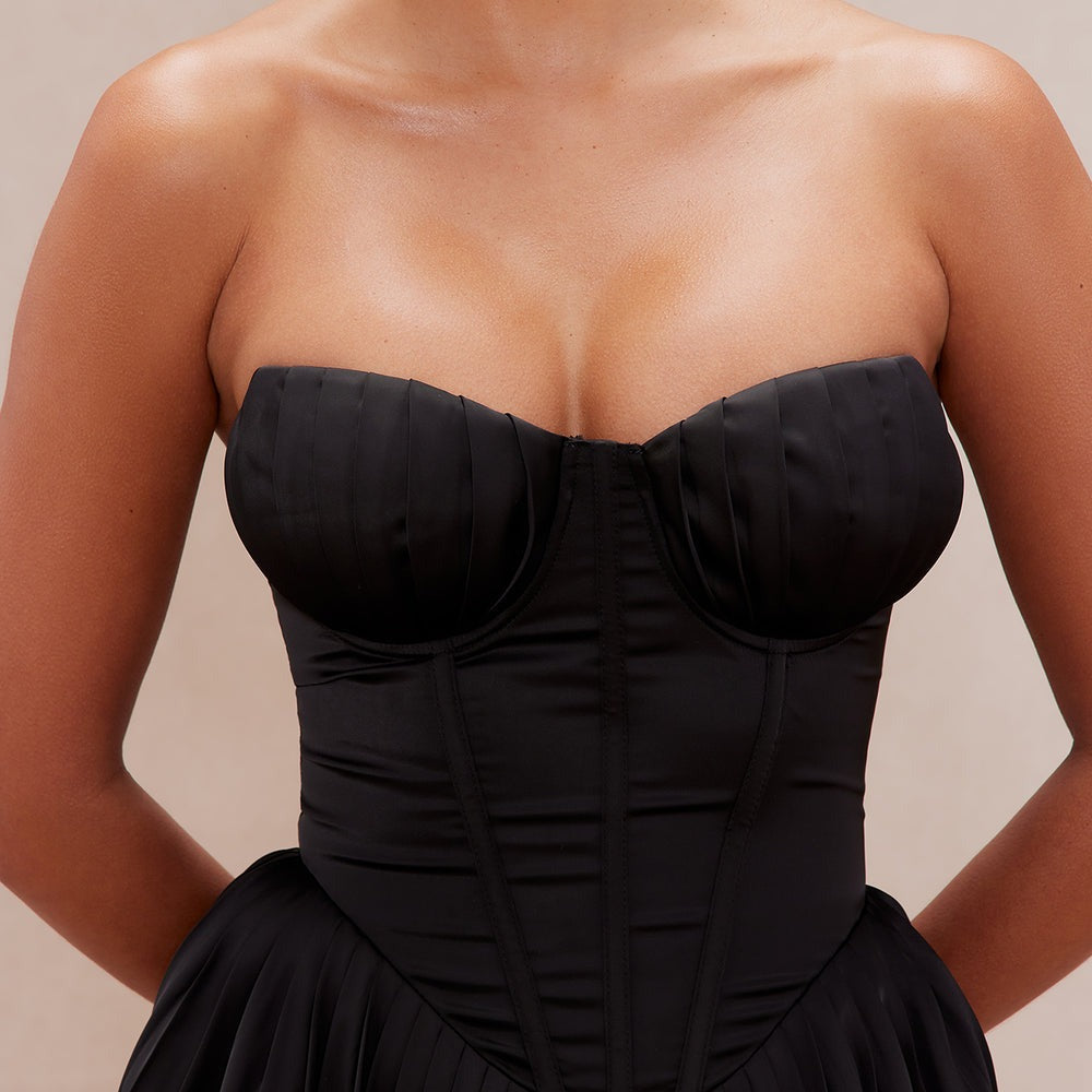 Addison Satin Gown