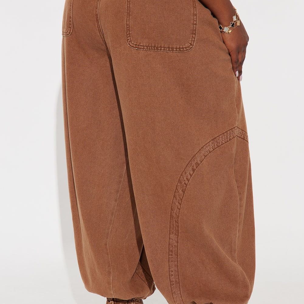 Alicia Washed Jogger Twill Pant