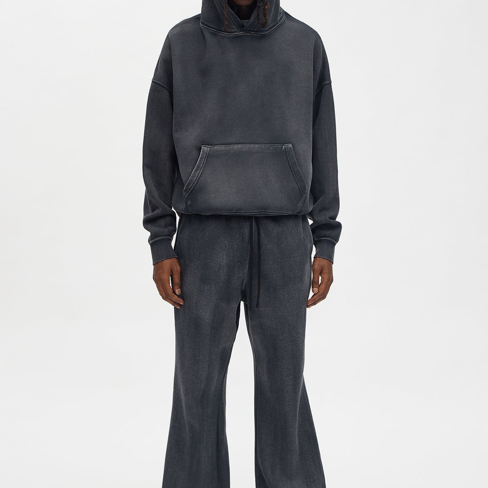 Acid Wash Oversized Heavyweight Hoodie