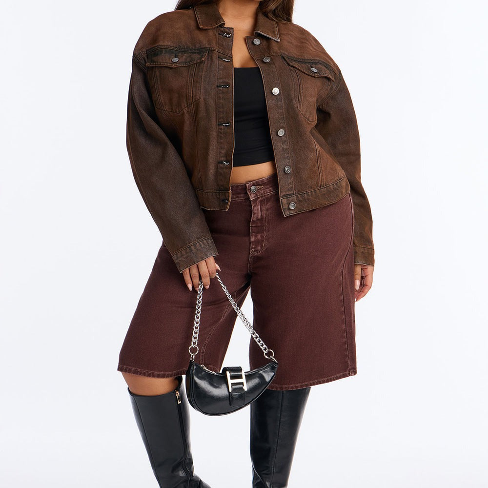 Abilene Coated Denim Trucker Jacket
