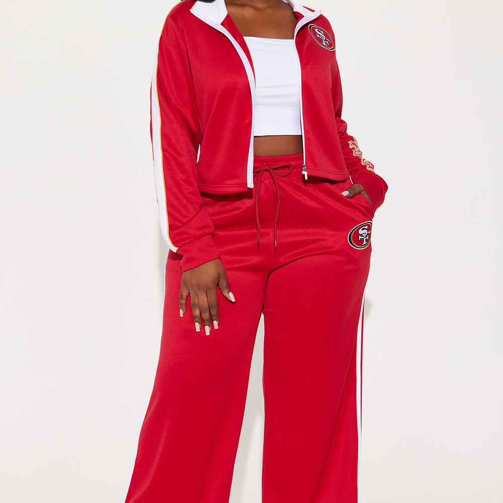 49ers Nation Zip Up Track Jacket