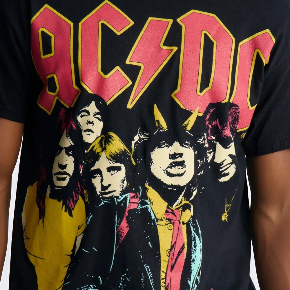 ACDC Highway To Hell All Over Print Short Sleeve Tee