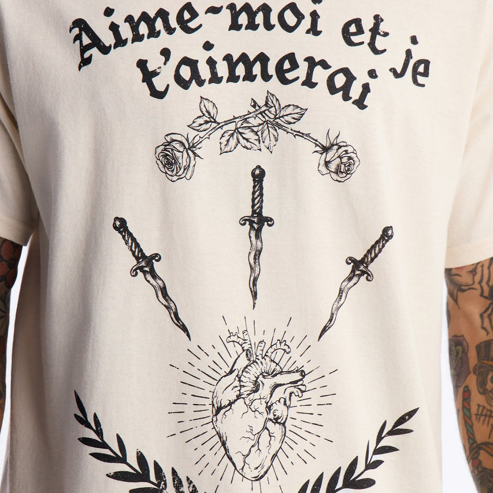 Aime Moi Oversized Short Sleeve Tee
