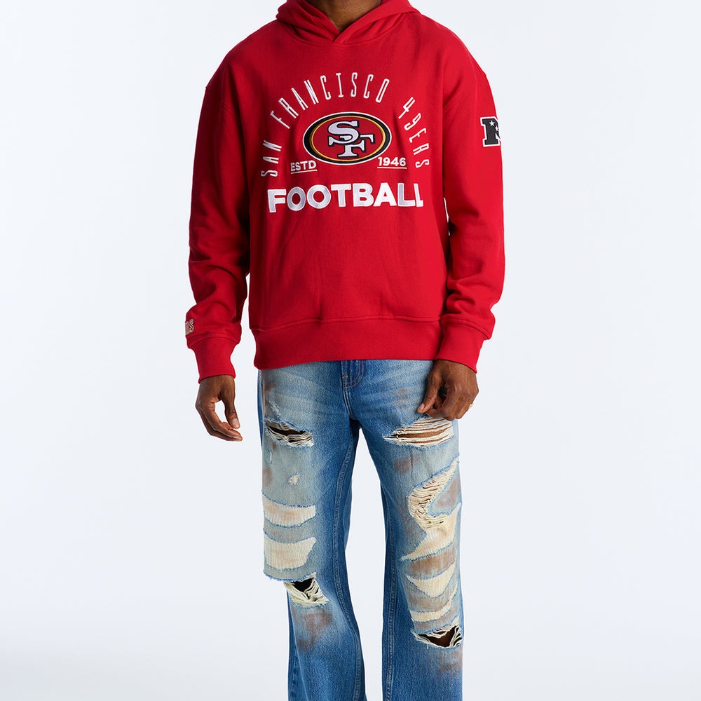 49ers Barrel Roll Oversized Hoodie