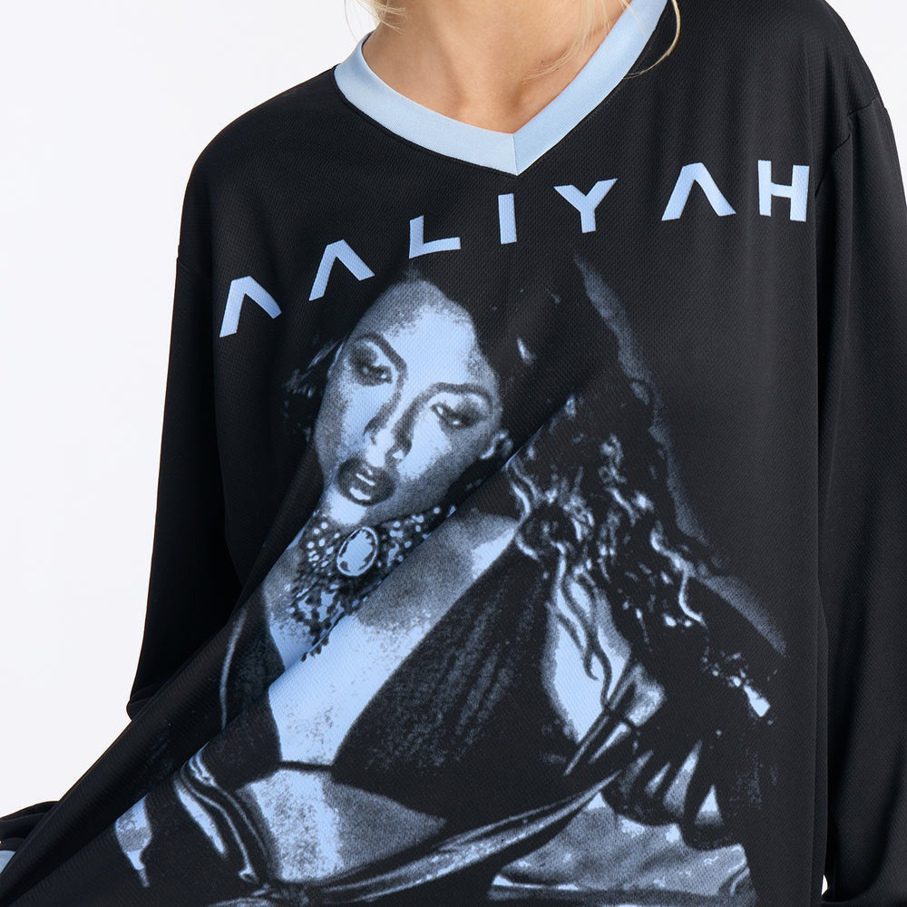 Aaliyah 79 Satin Long Sleeve Jersey