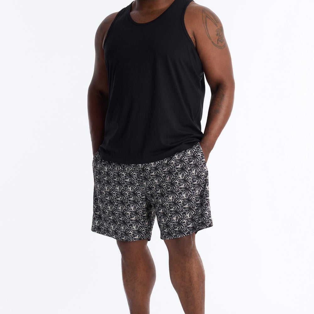 Abstract Savanna Floral Swim Trunk 7â3