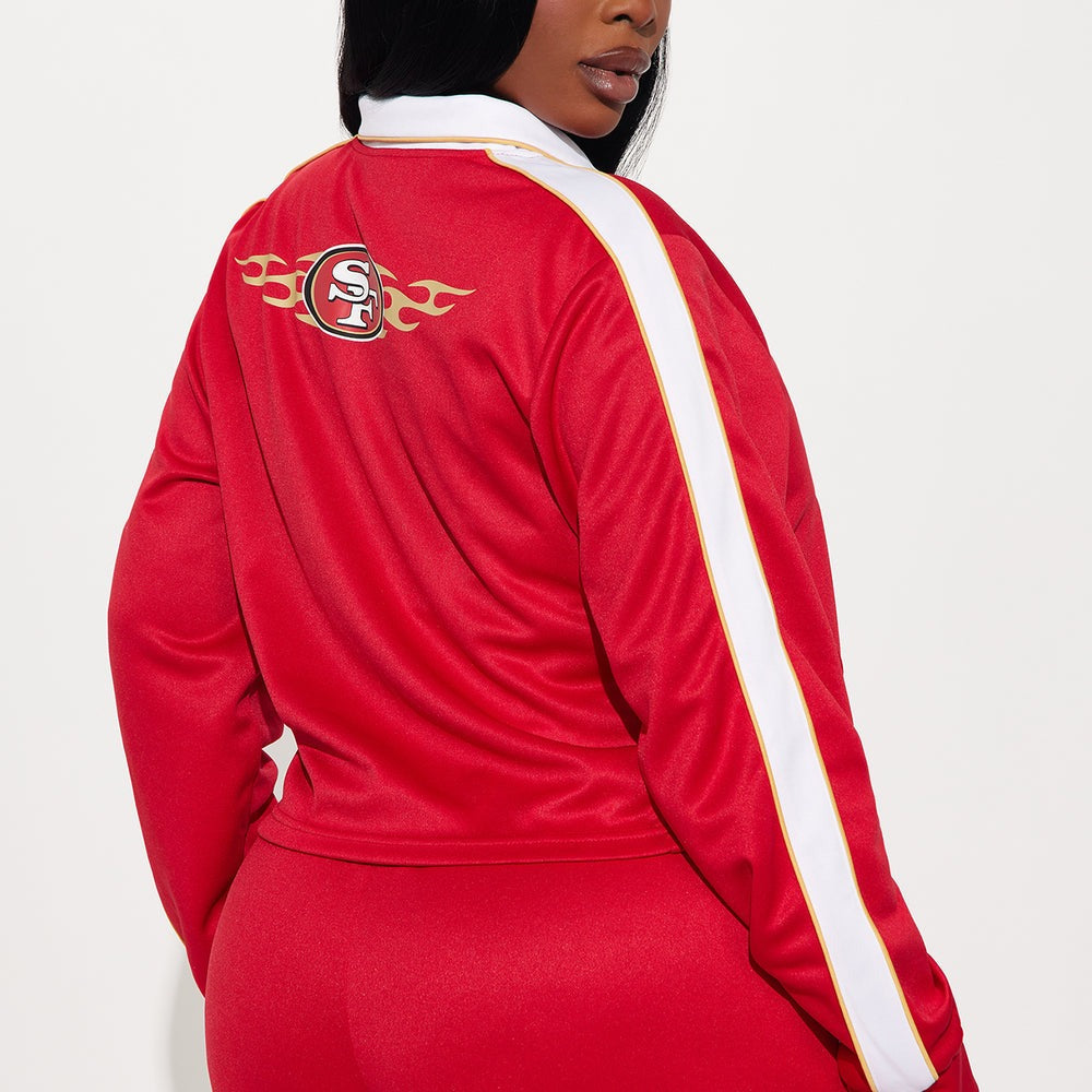 49ers Nation Zip Up Track Jacket