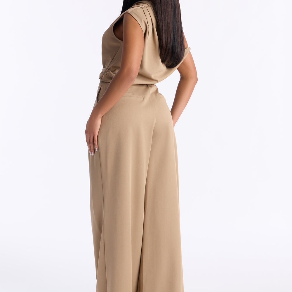 Adeline Off Shoulder Belted Pant Set