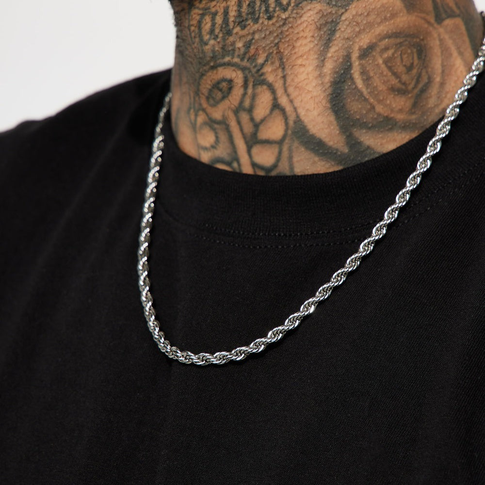 5mm Rope Chain Necklace