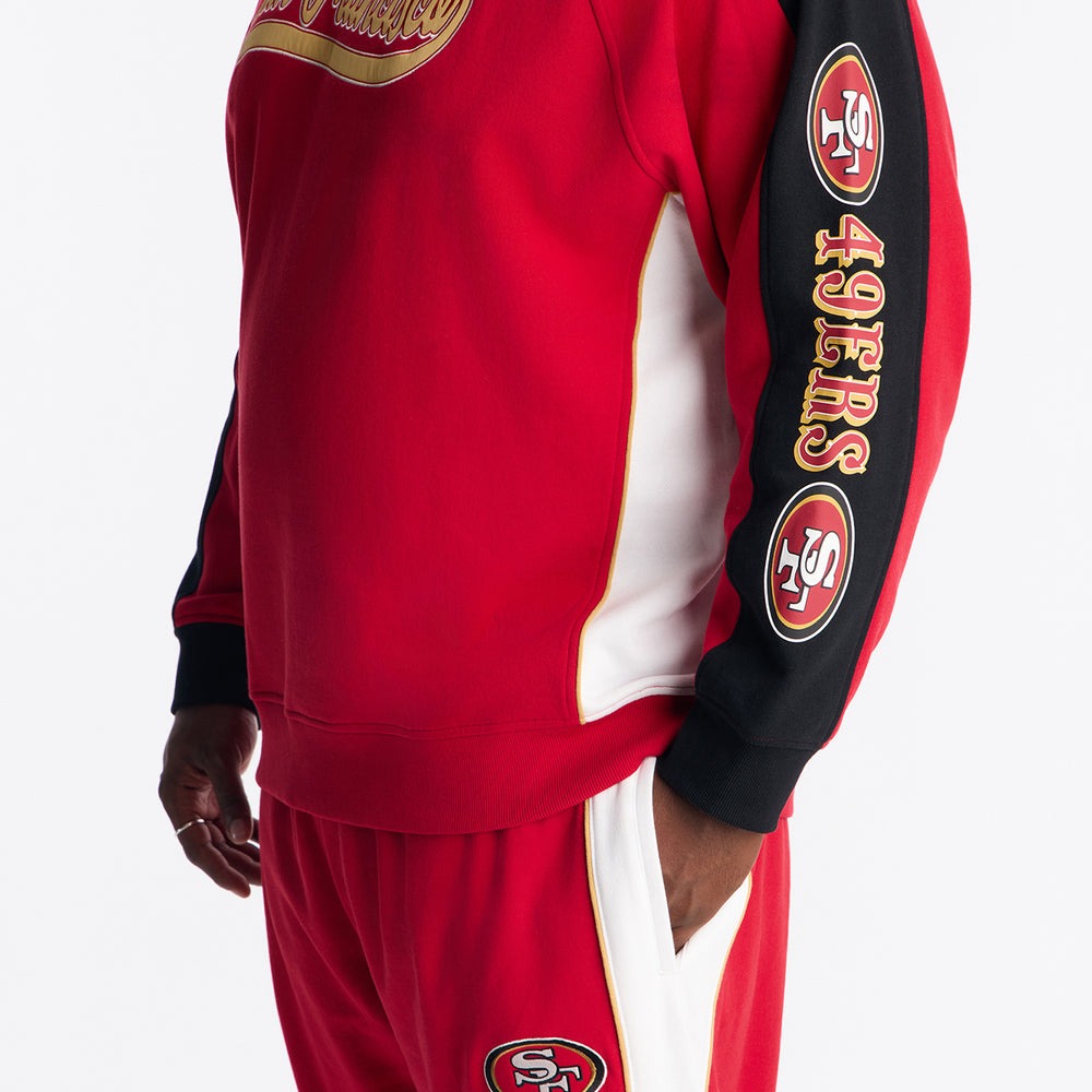 49ers Wave Rider Crewneck Sweatshirt