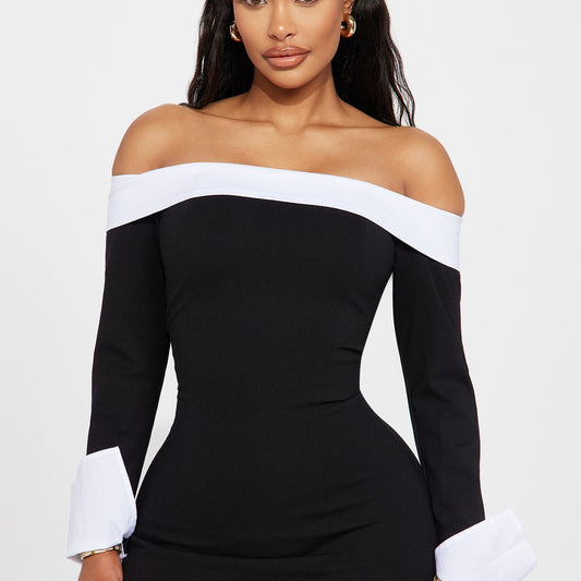 Alice Off Shoulder Mini Dress