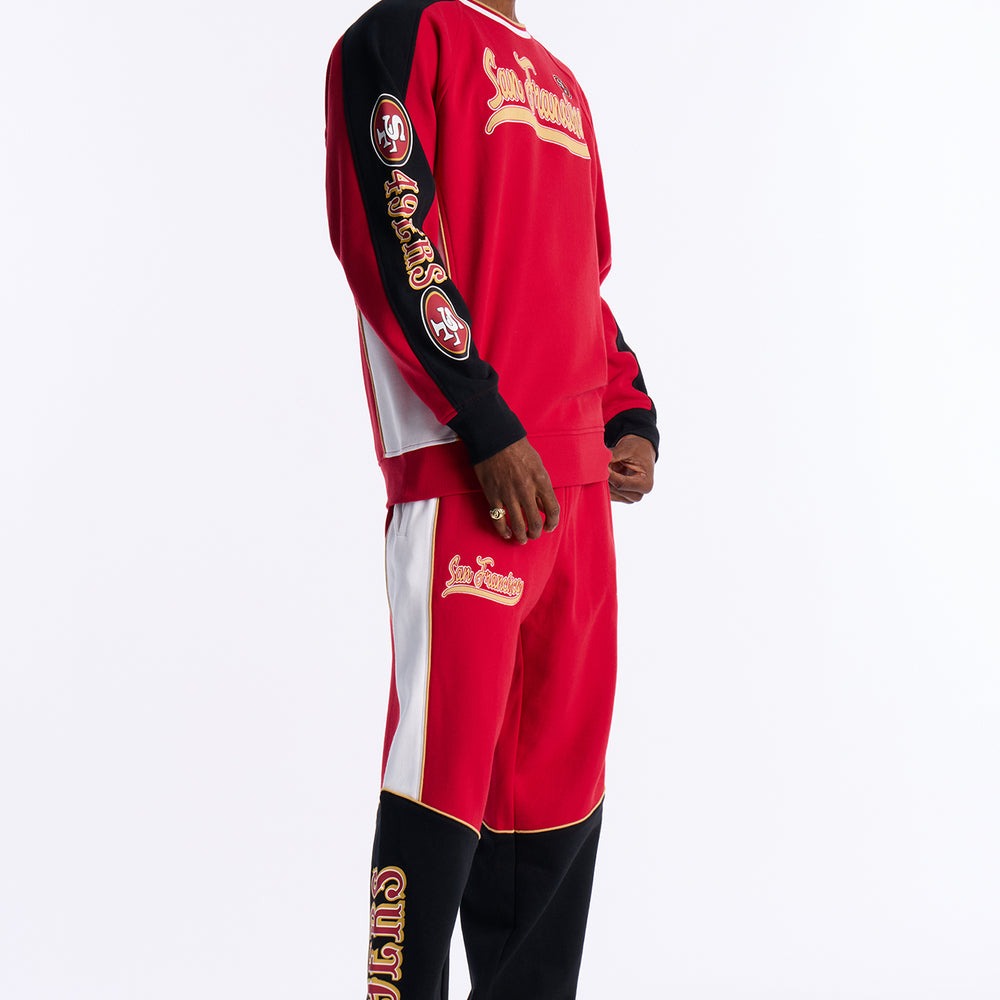 49ers Wave Rider Crewneck Sweatshirt