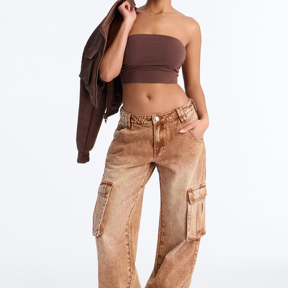 Addison Non Stretch Cargo Jeans