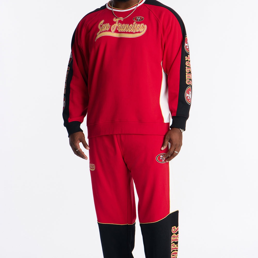 49ers Wave Rider Crewneck Sweatshirt