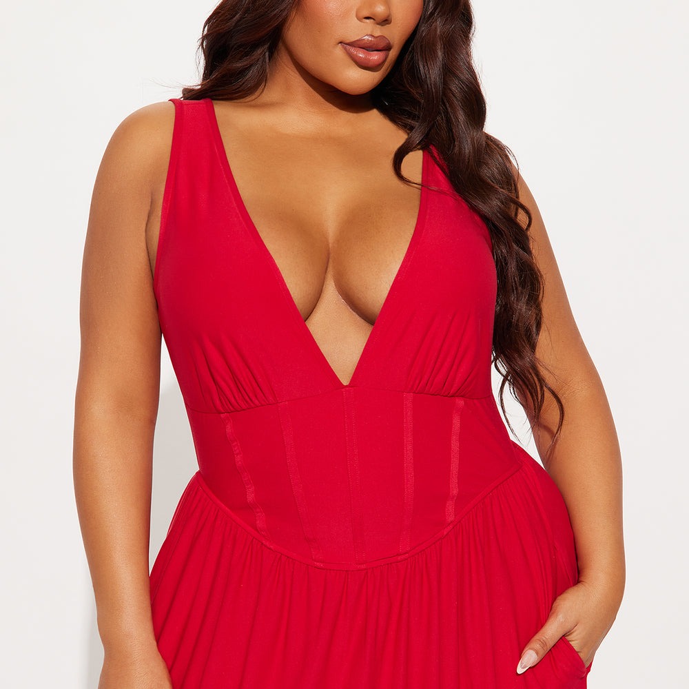 Ainsley Corset Maxi Dress