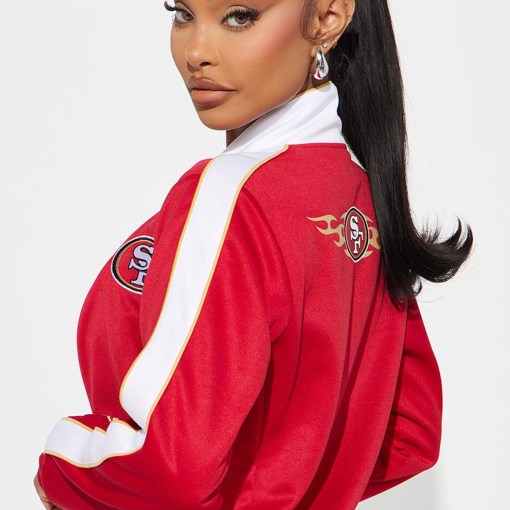 49ers Nation Zip Up Track Jacket