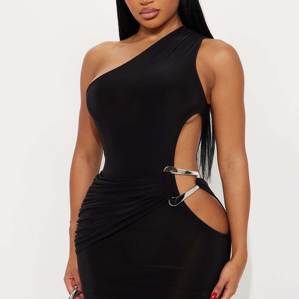 Alba One Shoulder Mini Dress