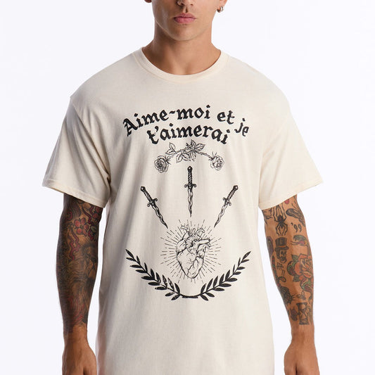 Aime Moi Oversized Short Sleeve Tee