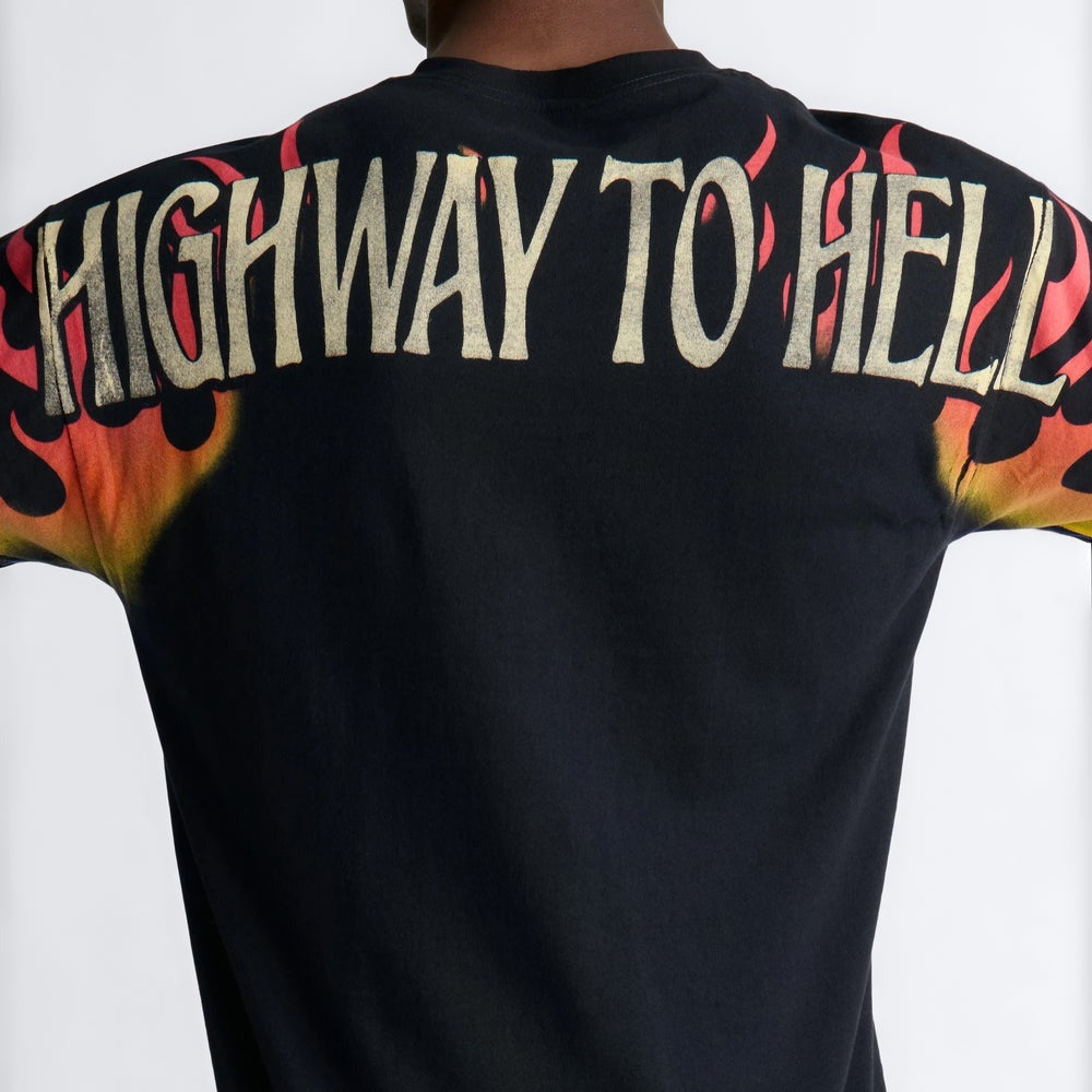 ACDC Highway To Hell All Over Print Short Sleeve Tee