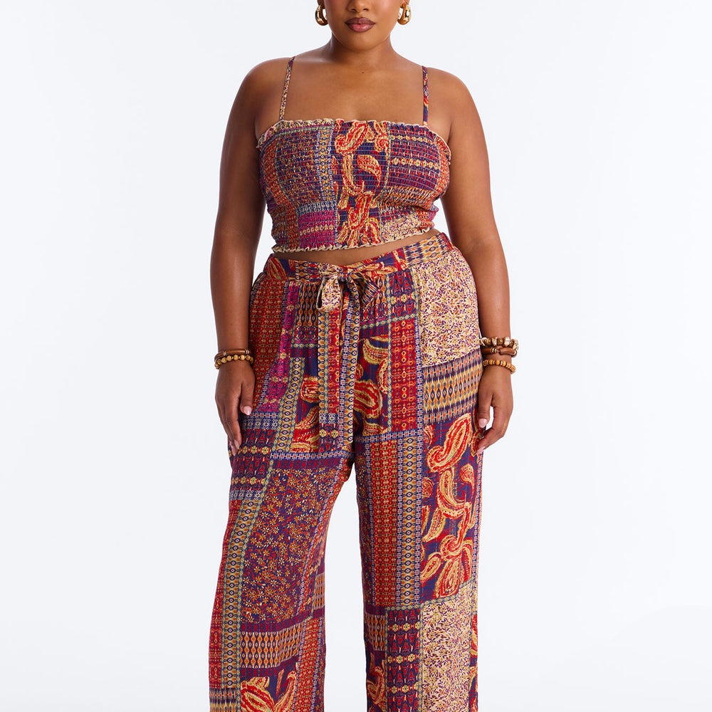 Alana Paisley Pant Set