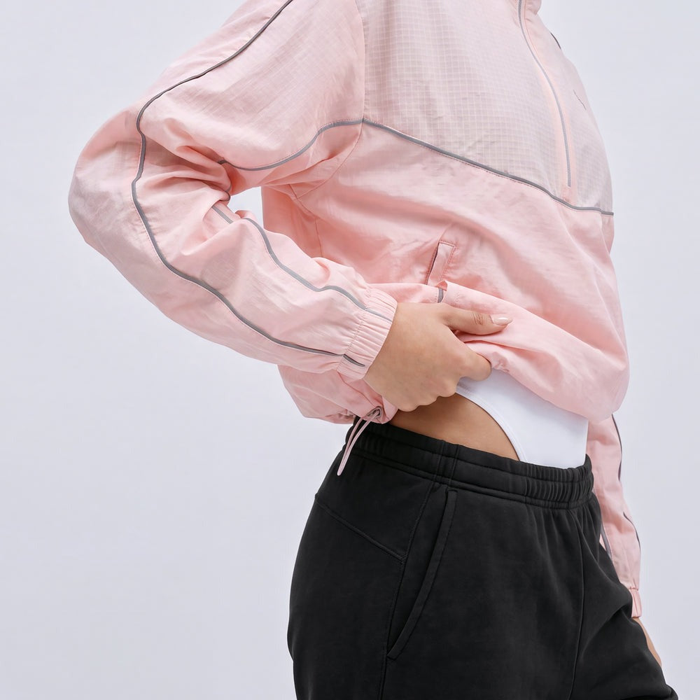 Active RipStop Quarter Zip Running Jacket