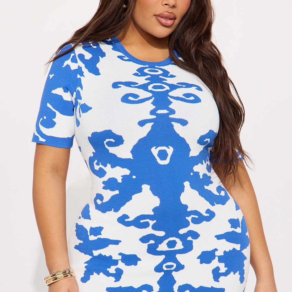 Alex Bandage Knit Maxi Dress