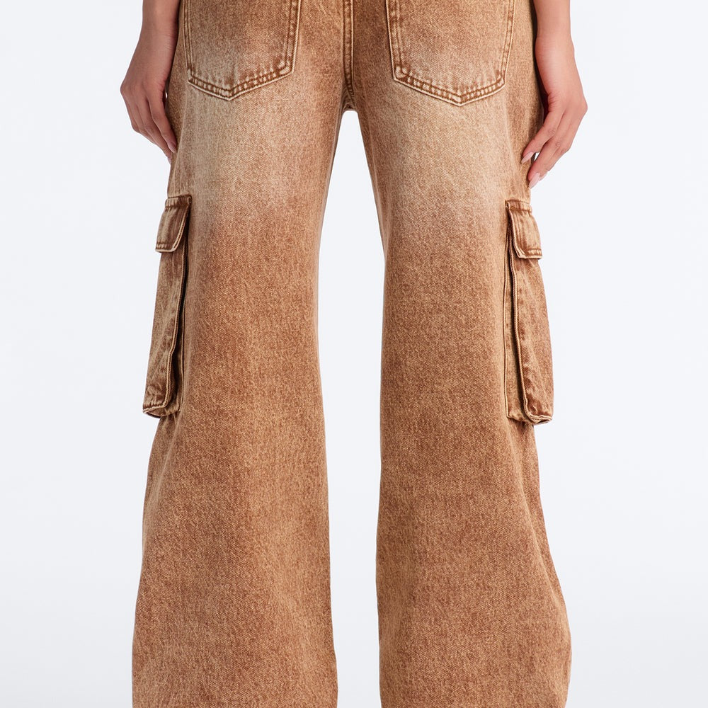 Addison Non Stretch Cargo Jeans