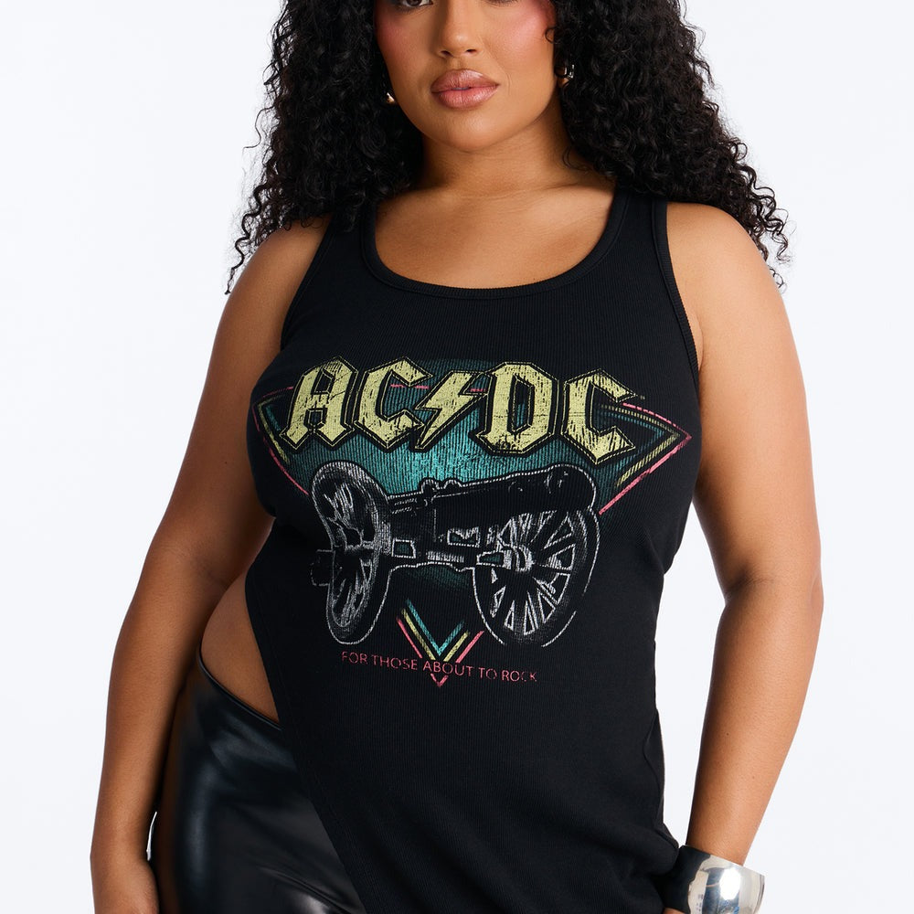 ACDC Long Asymmetrical Tank