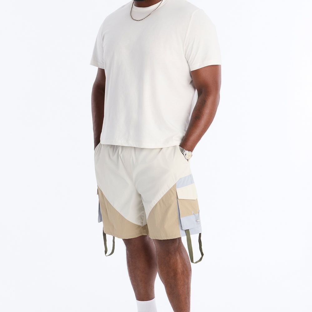 Affirmation Cargo Colorblock Short