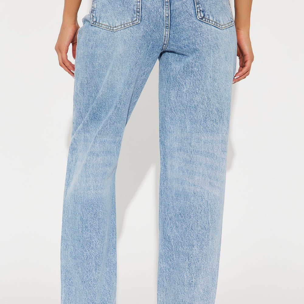 90s Crossover Straight Leg Jeans