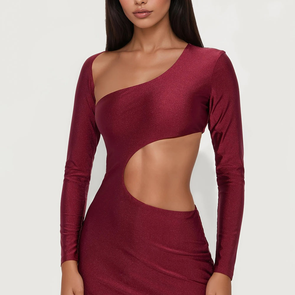 Alayna Asymmetrical Maxi Dress