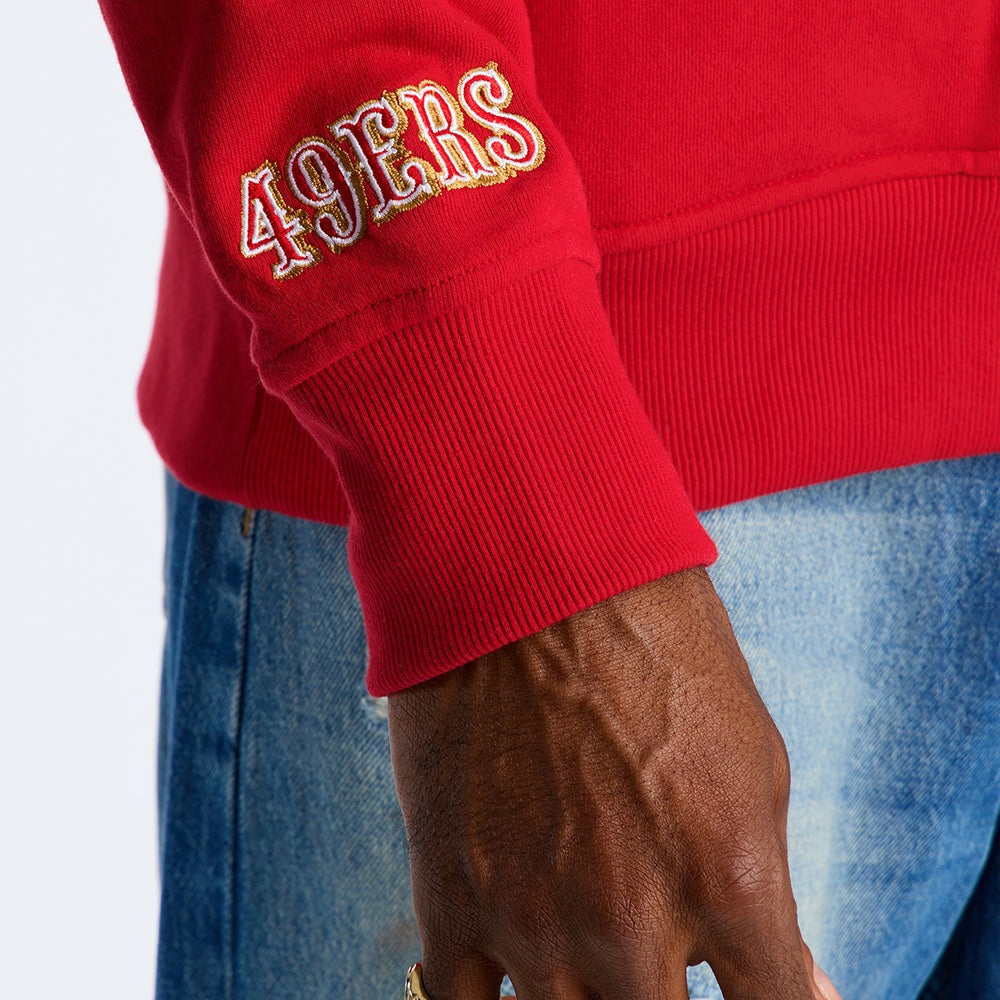 49ers Barrel Roll Oversized Hoodie