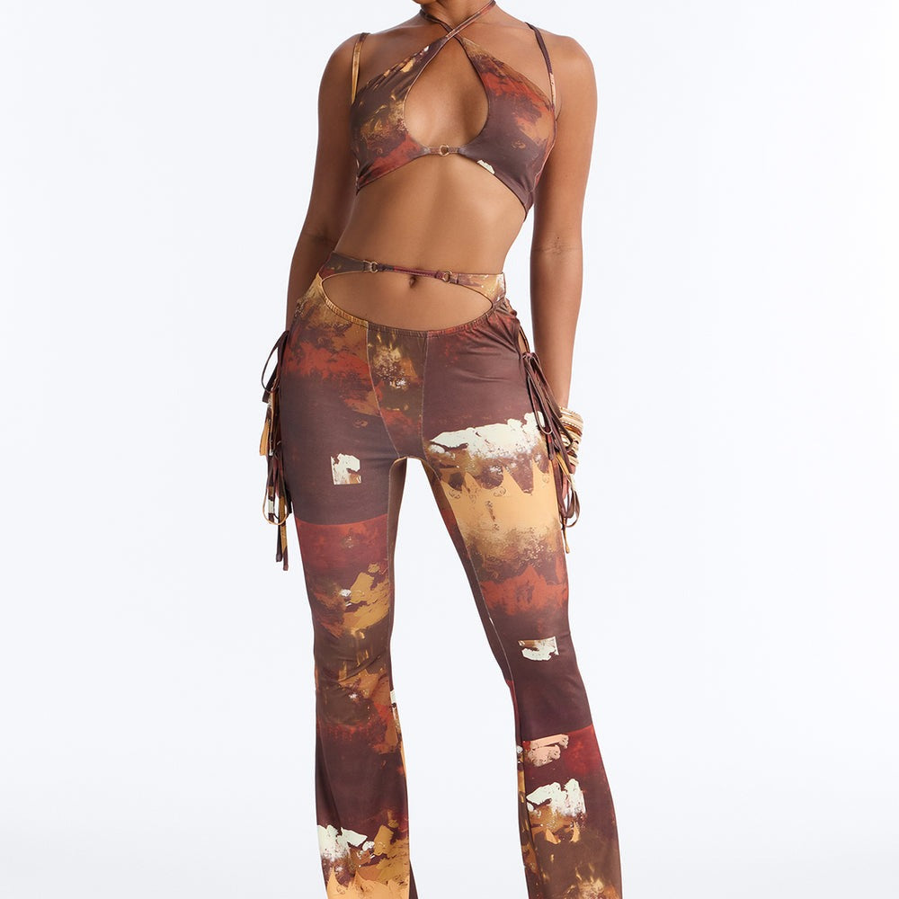 Adaline Halter Pant Set